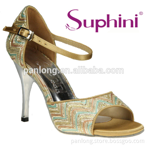 fashion colored leather comfortable and fashionable ladies latin salsa tango dance shoes